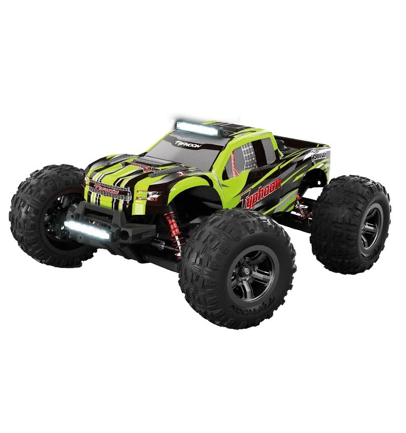 تايفون سيارة ماي تويز تايفون التي تعمل بالتحكم عن بعد - شاحنة وحشية رباعية الدفع للطرق الوعرة بمقياس 1:10 - Image 2